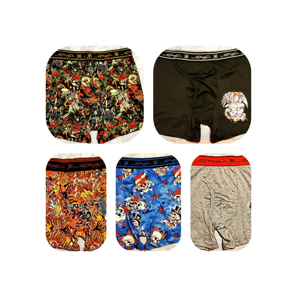 3 For $30 New Ed Hardy Men's Athletic Underwear